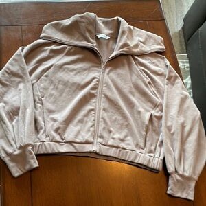 Women's FLX  Zipper Jacket size XL. Tan. Like new. Soft.